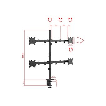  Крепление UniTeki FMT74B 