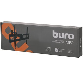  Кронштейн для телевизора Buro MF2 черный 