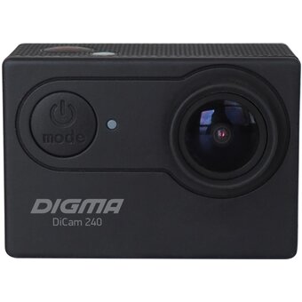  УЦ Экшн-камера Digma DiCam 240 черный (Плохая упаковка) 