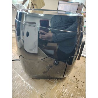  УЦ Аэрогриль Gorenje AF1409DB (плохая упаковка, б/у, нет гар.талона, замена микровыключателя, не плотно защелкивается контейнер) 