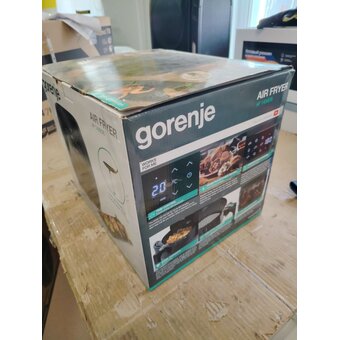  УЦ Аэрогриль Gorenje AF1409DB (плохая упаковка, б/у, нет гар.талона, замена микровыключателя, не плотно защелкивается контейнер) 