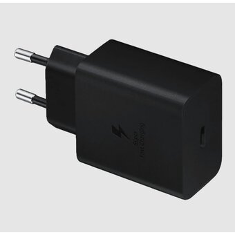  СЗУ Samsung EP-T4511XBEGGB 45W 2pin USB-C + Кабель Type-C to Type-C Черный 