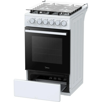  Кухонная плита Midea MFO-M4G20T0EWH 
