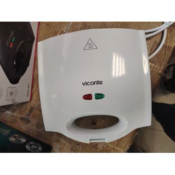  УЦ Вафельница Viconte VC-164 белая (плохая упаковка, нет защелки фиксатора) 