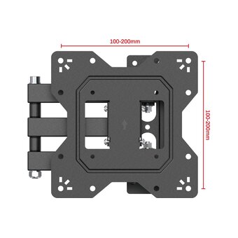  Кронштейн UniTeki FM1674BN black 