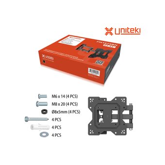  Кронштейн UniTeki FM1674BN black 