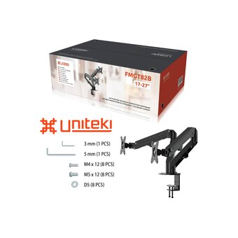  Кронштейн UniTeki FMGT82B black 