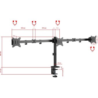  Крепление UniTeki FMT73B 