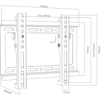  Кронштейн ASPECT LED Easy-2 