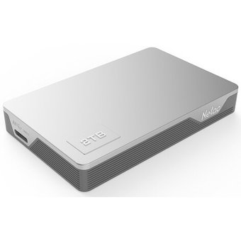  Внешний HDD Netac K338 silver-grey (NT05K338N-002T-30SL) USB 3.0 2Tb 2.5" 