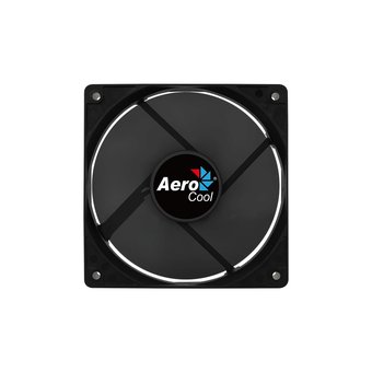  Вентилятор Aerocool Force 12 PWM Black (120x120x25mm, 4-pin PWM, 500-1500 об/мин, 18.2-27.5dB) (4718009158016) 