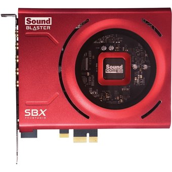  Звуковая карта Creative Sound Blaster Z SE (70SB150000004) PCI-E (Sound Core3D) 5.1 Ret 