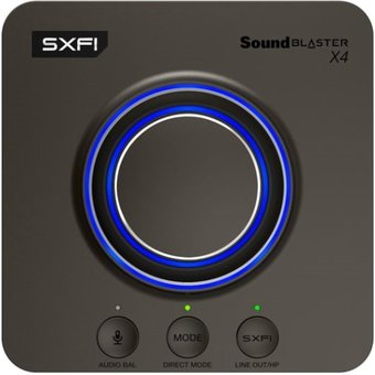  Звуковая карта Creative Sound Blaster X4 70SB181500000 WW (SB-Axx1) 7.1 Ret 
