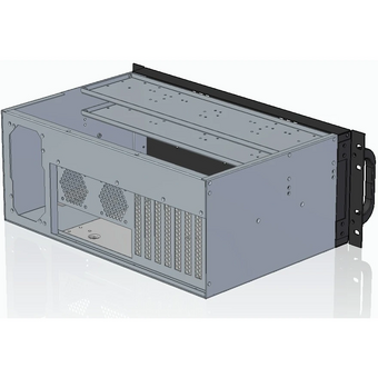  Корпус Procase 4U300-08 4U, 8HDD, черный, без блока питания PS/2 ATX, глубина 300мм, MB ATX 12"x9.6" 