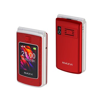  Мобильный телефон Maxvi E28 red 