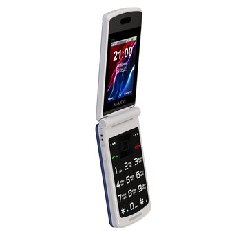 Мобильный телефон Maxvi E28 blue 