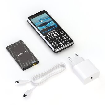  Мобильный телефон Maxvi P21i black 