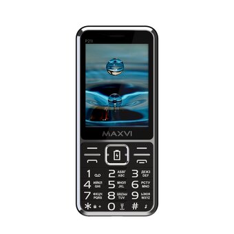  Мобильный телефон Maxvi P21i black 