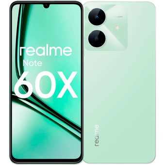  Смартфон Realme Note 60х 4/128Gb зеленый 