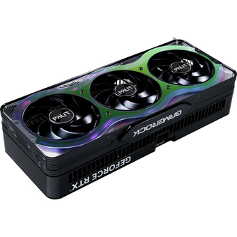  Видеокарта Palit nVidia GeForce RTX 5080 GameRock 16GB (NE75080019T2-GB2030G) (GDDR7/256 bit/3xDP, HDMI) PCI-E RTL 