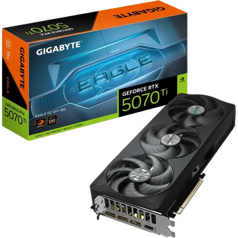  Видеокарта Gigabyte nVidia GeForce RTX 5070Ti Eagle OC SFF 16Gb (GV-N507TEAGLE OC-16GD) PCI-E 