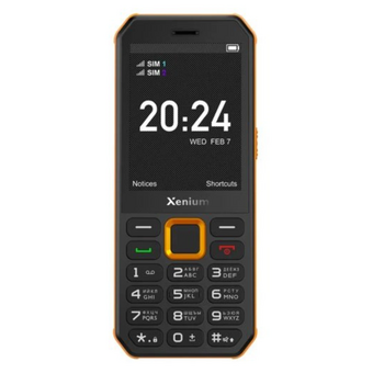  Мобильный телефон Philips Xenium X300 XEN-CTX300OB Orange/black 