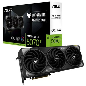  Видеокарта ASUS TUF-RTX5070TI-O16G-Gaming (90YV0MD0-M0NA00) /RTX5070TI,HDMI*2,DP*3,16G,D7 