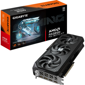  Видеокарта Gigabyte AMD Radeon RX 9070XT Gaming OC-16GD (GV-R9070XTGaming OC-16GD) PCI-E 
