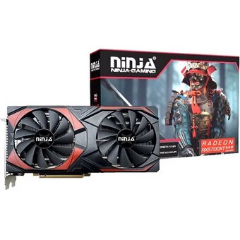  Видеокарта Ninja (Sinotex) RX5700XT 8GB (AF57XTF86F) GDDR6 256bit 3xDP HDMI 2Fan RTL 