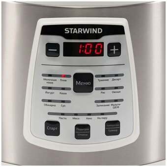  Мультиварка Starwind SMC4200 белый/серебристый 