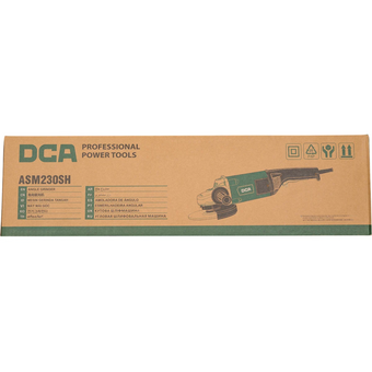  Угловая шлифовальная машина DCA ASM230SH (soft start) 