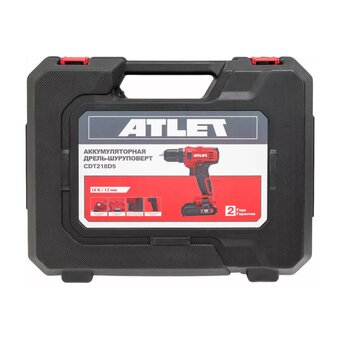  Дрель-шуруповерт аккумуляторная ATLET CDT218D5 