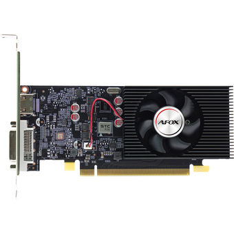  Видеокарта Afox GT1030 4GB (AF1030-4096D4L7) GDDR4 64bit DVI HDMI 1Fan LP RTL 