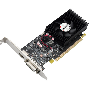  Видеокарта Afox GT1030 4GB (AF1030-4096D4L7) GDDR4 64bit DVI HDMI 1Fan LP RTL 