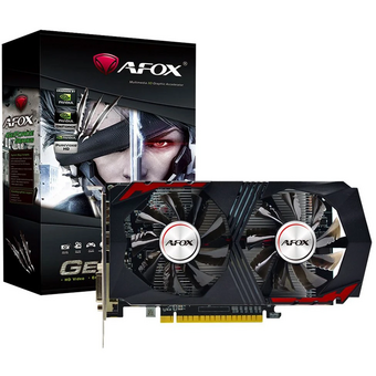  Видеокарта Afox GTX1050Ti Gaming 4GB (AF1050TI-4096D5H2-V6) GDDR5 128bit DVI DP HDMI 2Fan RTL 