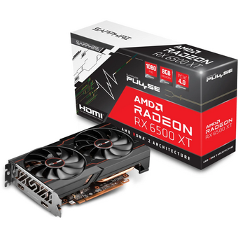  Видеокарта Sapphire RX 6500 XT Pulse Gaming OC 8GB (11314-08-20G) 