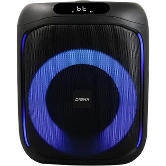  Минисистема Digma D-MC1700 черный 
