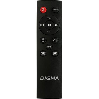  Минисистема Digma D-MC1700 черный 