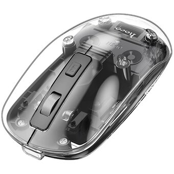  Мышь HOCO GM29 Mysterious dual-mode silent wireless mouse dark night Black 
