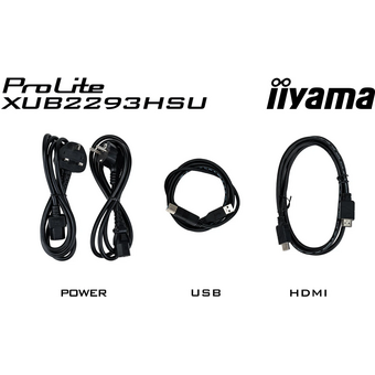  Монитор Iiyama ProLite XUB2293HSU-B7 черный 