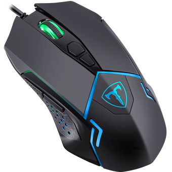  Мышь проводная игровая REDRAGON Neon 72372 RGB черный 