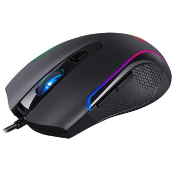  Мышь DEFENDER Lynx RGB черный (72371) 