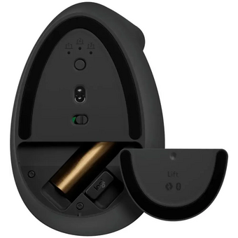  Мышь беспроводная Logitech Lift Vertical Ergonomic Graphite/Black (910-006479) 