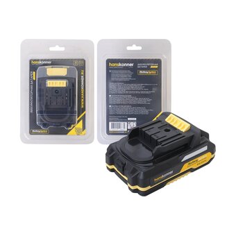  Аккумулятор Hanskonner HBP2002 18В, 1BatterySystem, 2.0Ач, USB-разъем 