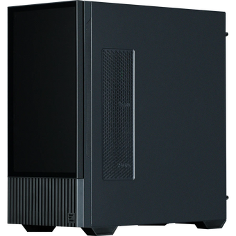  Корпус ZALMAN Z10 DS, ATX, Black, Window, built-in 15.6-inch FHD display, 2x3.5", 2x2.5", 2xUSB3.0, 1xUSB 3.1 Type-C, Front 2x120mm, Rear 1x120mm ARGB 
