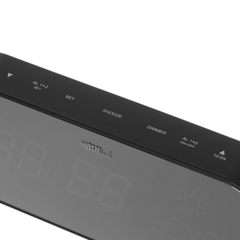  Метеостанция BVItech BV-42BMP синий/зеркало 
