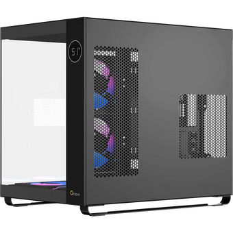  Корпус Ocypus Iota C70 BK ARGB, ATX, Type-C(3.1)*1, USB3.0*2, Bottom 3x120mm ARGB, Rear 1x120mm ARGB, MB side 2x120mm ARGB 