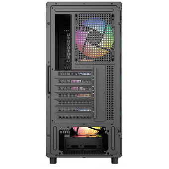  Корпус Powercase Mistral PA5B (CMOAB-L4), Tempered Glass, 4x 120mm FRGB Fans, чёрный, ATX 