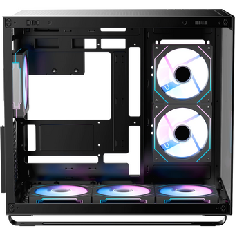  Корпус Ocypus Iota C70 BK ARGB, ATX, Type-C(3.1)*1, USB3.0*2, Bottom 3x120mm ARGB, Rear 1x120mm ARGB, MB side 2x120mm ARGB 