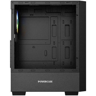  Корпус Powercase Mistral AY4B ARGB (CMAYB-A4), Tempered Glass, 4x 120mm ARGB Fans, чёрный, ATX 